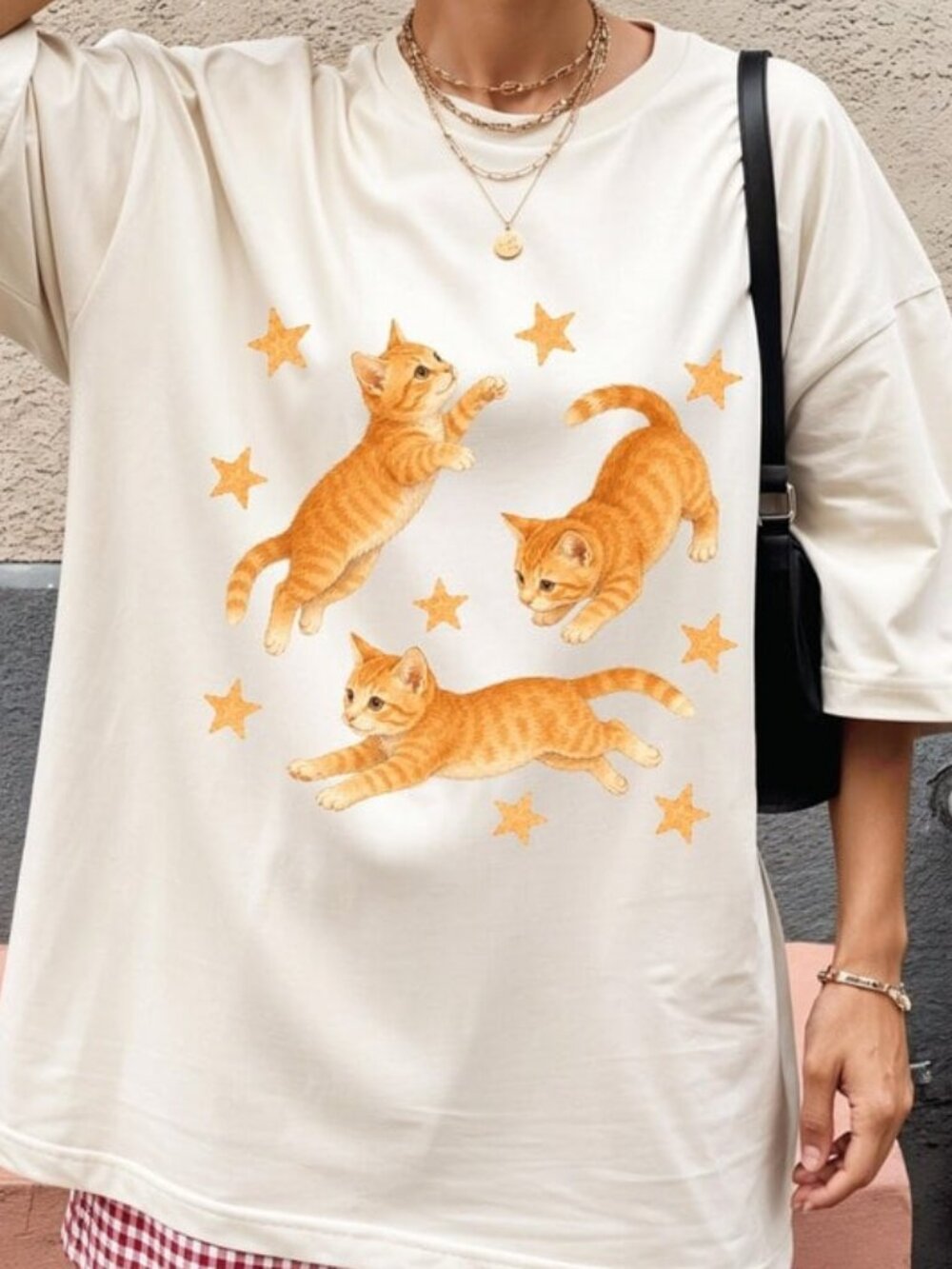 Funny Orange Cat Shirt, Cat Tee, Cute Cat Lover Tshirt